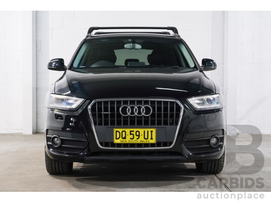 04/2013 Audi Q3 2.0 TFSI QUATTRO (125kW) AWD 8U 4D Wagon Phantom Black Turbo 2.0L - photo 1