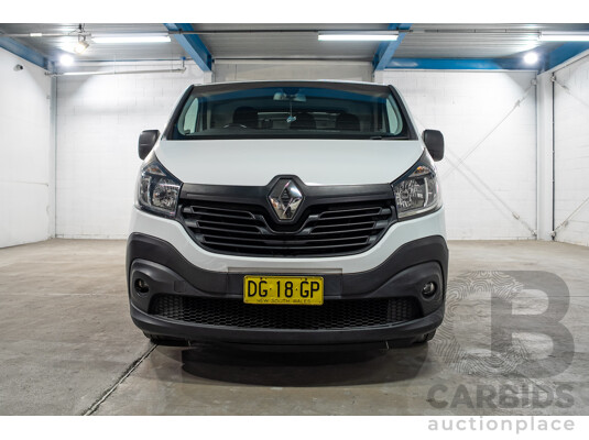 06/2018 Renault Trafic SWB LOW X82 MY17 Update 4d Van White Turbo Diesel 1.6L - photo 1