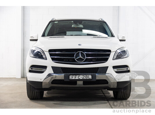 05/2015 Mercedes-Benz Ml 250CDI BLUETEC (4x4) AWD 166 MY15 4D Wagon Polar White Diesel Turbo 2.1L - photo 1