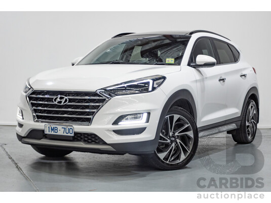 12/2018 Hyundai Tucson Highlander CRDi (AWD) TL3 MY19 4d Wagon White Turbo Diesel 2.0L - photo 1