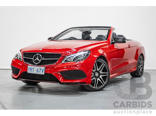 6/2016 Mercedes-Benz E250 207 MY16 2d Cabriolet Mars Red Turbo 2.0L - photo 1