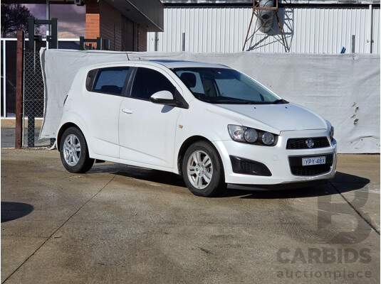 5/2013 Holden Barina CD TM MY13 5d Hatchback White 1.6L - photo 1
