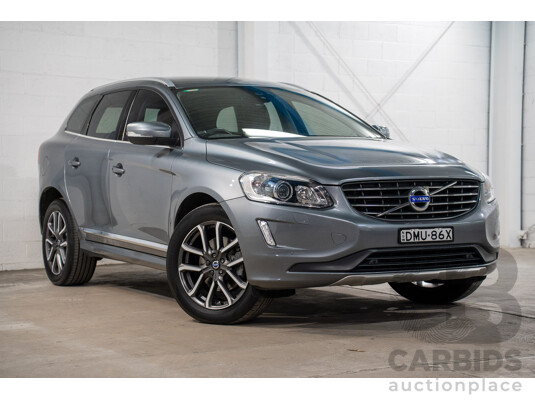 08/2016 Volvo Xc60 T5 Luxury (AWD) DZ MY17 4D Wagon Osmium Grey Turbo 2.0L - photo 1