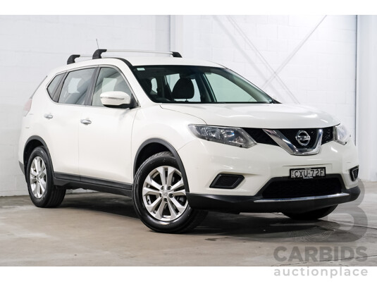02/2015 Nissan X-Trail ST FWD T32 4D Wagon Polar White 2.5L - photo 1
