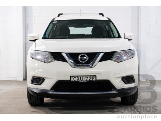 02/2015 Nissan X-Trail ST FWD T32 4D Wagon Polar White 2.5L - photo 1