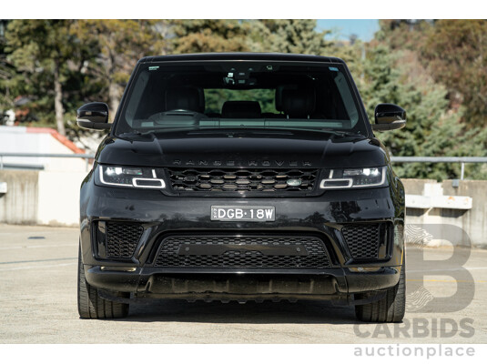 4/2018 Land Rover Range Rover Sport SDV6 HSE Dynamic (AWD) LW MY18 4d Wagon Ultimate Black Metallic Twin Turbo Diesel V6 3.0L - photo 1