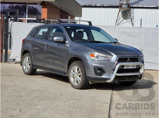 11/2013 Mitsubishi ASX (4wd) XB MY14 4d Wagon Grey 2.3L - photo 1