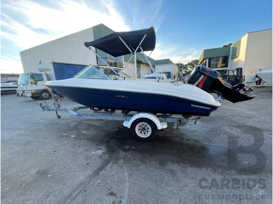 NO RESERVE - 2007 Searay 180 Bowrider, 150HP Mercury Outboard - photo 1
