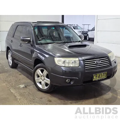 7/2007 Subaru Forester XT MY07 4d Wagon Dark Gray Turbo 2.5L