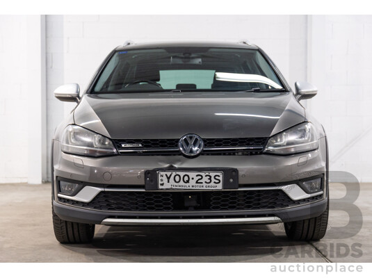 02/2016 Volkswagen Golf ALLTRACK 132 TSI AWD AU MY16 4D Wagon Limestone Grey Metallic Turbo 1.8L - photo 1