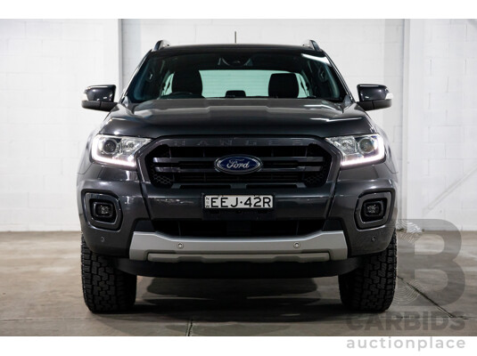 11/2018 Ford Ranger WILDTRAK 2.0 (4x4) 4x4 PX MKIII MY19 Double Cab P/Up Magentic Grey Diesel Twin Turbo 2.0L - photo 1