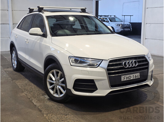 7/2016 Audi Q3 2.0 TDI Quattro (AWD) 8U MY15 4d Wagon Cortina White Turbo 2.0L - photo 1