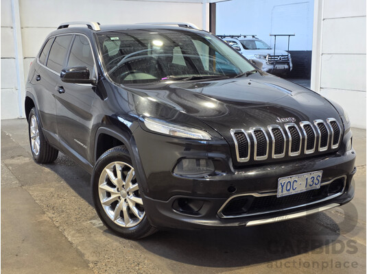 7/2014 Jeep Cherokee Limited (4x4) KL MY15 4d Wagon Black V6 3.2L - photo 1