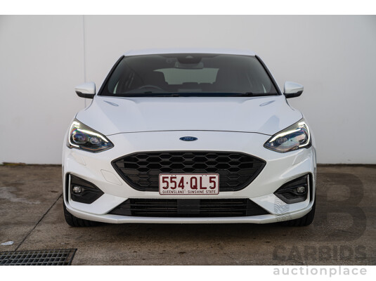 12/2018 Ford Focus ST-Line SA MY19 4d Hatchback Frozen White Turbo 1.5L - photo 1
