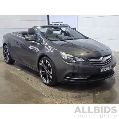 11/2015 Holden Cascada CJ MY16 2d Convertible Phantom Grey Metallic Turbo 1.6L