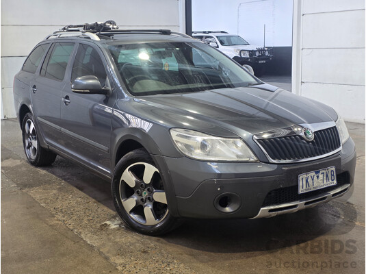 5/2012 Skoda Octavia Scout Premium 103 TDI (4x4) 1Z MY12 4d Wagon Anthracite Grey Metallic Turbo Diesel 2.0L - photo 1