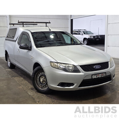 5/2009 Ford Falcon (LPG) FG Utility Lightning Strike Silver 4.0L - Dedicated LPG