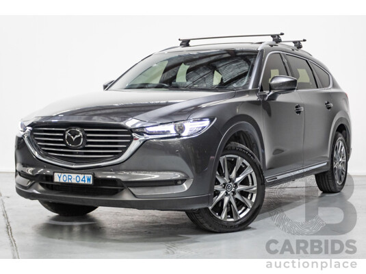 11/2020 Mazda CX-8 Asaki (AWD) CX8C 4d Wagon Machine Grey Metallic Turbo Diesel 2.2L - 7 Seater - photo 1