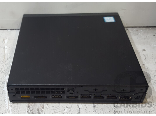 Lenovo ThinkCentre M720q Intel Core i7 (8700T) 2.40GHz-4.00GHz 6-Core CPU Tiny Form Factor Desktop Computer w/ Power Adapter - photo 1