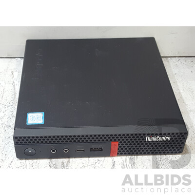 Lenovo ThinkCentre M720q Intel Core i7 (8700T) 2.40GHz-4.00GHz 6-Core CPU Tiny Form Factor Desktop Computer w/ Power Adapter