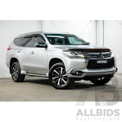 05/2016 Mitsubishi Pajero Sport GLX (4x4) QE 4D Wagon Silver Turbo Diesel 2.4L