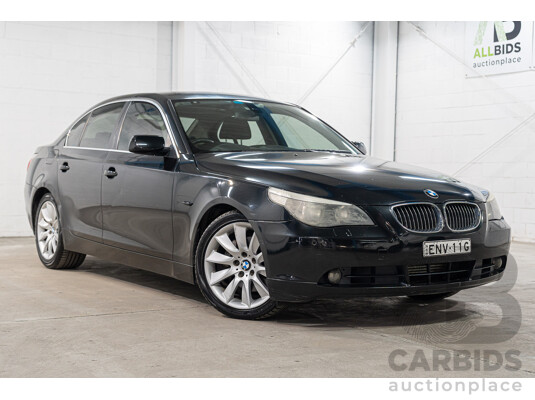 08/2006 BMW 530i E60 MY06 UPGRADE 4d Sedan Black Sapphire Metallic 3.0L - photo 1