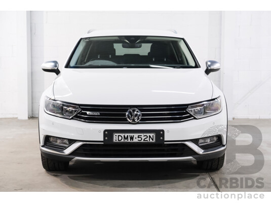 6/2018 Volkswagen Passat Alltrack 140 TDI (AWD) 3C MY18.5 4d Wagon Pure White Turbo Diesel 2.0L - photo 1