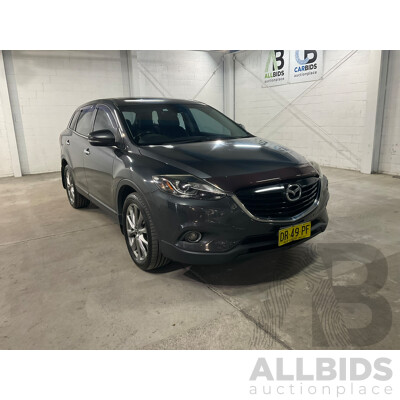 03/2015 Mazda Cx-9 Grand touring (4x4) MY14 4d Wagon Grey 3.7L V6
