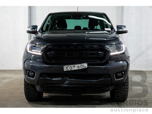 06/2021 Ford Ranger XLT 3.2 (4x4) PX MKIII MY21.25 Double C/Chas Grey Turbo Diesel 3.2L - photo 1