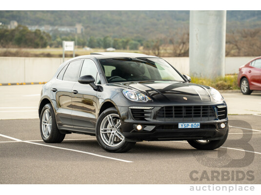 9/2015 Porsche Macan S Diesel (AWD) MY16 4d Wagon Jet Black Metallic Turbo Diesel 3.0L - photo 1