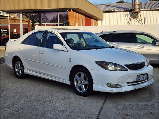 03/2004 Toyota Camry Sportivo MCV36R 4d Sedan White 3.0L - photo 1