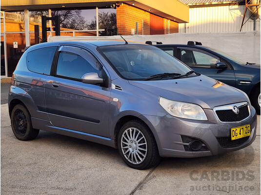 06/2009 Holden Barina TK MY09 3d Hatchback Grey 1.6L - photo 1