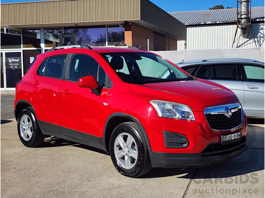 10/2016 Holden Trax LS MY16 4d Wagon Red 1.8L - photo 1