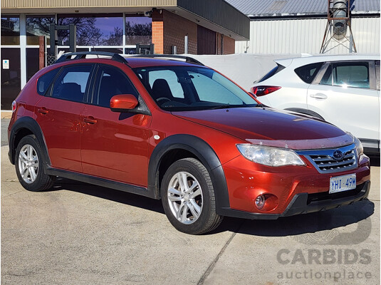 03/2011 Subaru Impreza XV (awd) MY11 5d Hatchback Red 2.0L - photo 1