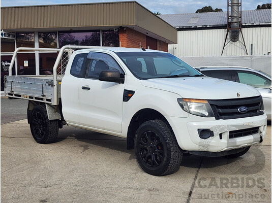 10/2012 Ford Ranger XL 2.2 Hi-Rider (4x2) PX Super C/Chas White 2.2L - photo 1
