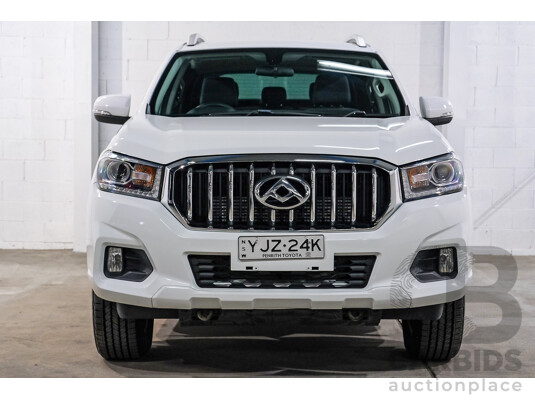 08/2019 Ldv T60 Pro (4x4) SK8C Double Cab Utility White 2.8L - photo 1