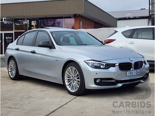 08/2012 Bmw 3 20i F30 4d Sedan Silver 2.0L - photo 1