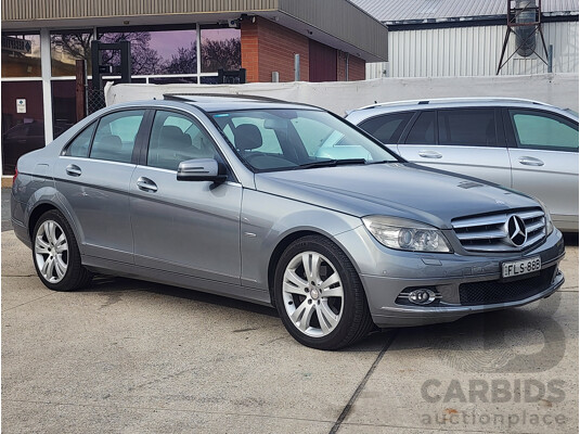 06/2009 Mercedes-Benz C220 CDI Avantgarde W204 4d Sedan Silver 2.1L - photo 1