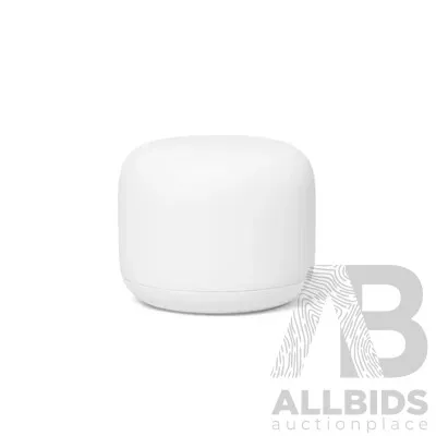 Google Nest WiFi Home Mesh Router 1 Pack GA00595 - Base Unit
