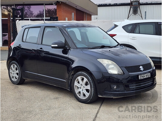 02/2010 Suzuki Swift RE.4 EZ MY07 UPDATE 5d Hatchback Black 1.5L - photo 1