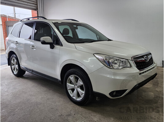 02/2014 Subaru Forester 2.5i-L MY13 4d Wagon White 2.5L - photo 1