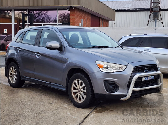 07/2013 Mitsubishi ASX (4wd) XB MY13 4d Wagon Grey 2.3L - photo 1