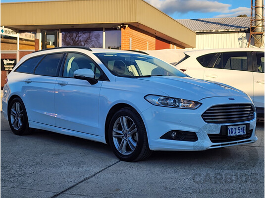 07/2015 Ford Mondeo Ambiente TDCi MD 4d Wagon White 2.0L - photo 1