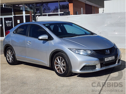 05/2013 Honda Civic Vti-S FK MY13 5d Hatchback Silver 1.8L - photo 1