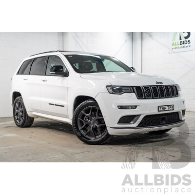 05/2019 Jeep Grand Cherokee S-Limited (4x4) WK MY19 4d Wagon Bright White 5.7L V8