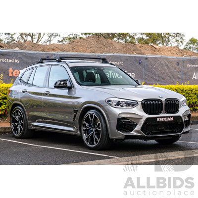 07/2019 BMW X3 M Competition AWD F97 5d Wagon Donington Grey Metallic Twin Turbo 3.0L