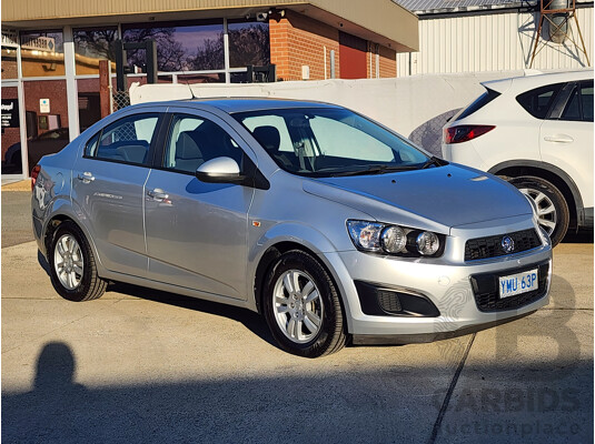 09/2015 Holden Barina CD TM MY15 4d Sedan Silver 1.6L - photo 1