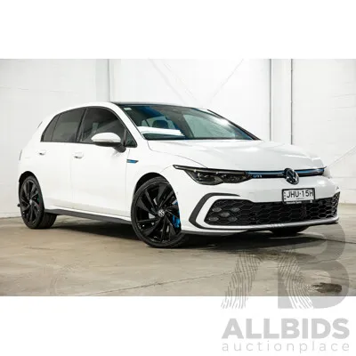 06/2022 Volkswagen Golf GTi MK8 MY22.5 5d Hatchback Pure White Turbo 2.0L
