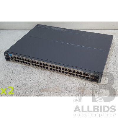 HP (J9728A) 2920-48G 48-Port Managed Gigabit Switch - Lot of Two - photo 1