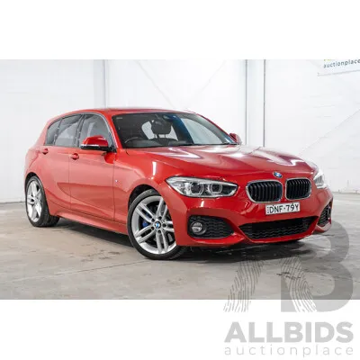 4/2017 BMW 125i M Sport F20 5d Hatchback Melbourne Red Metallic Turbo 2.0L